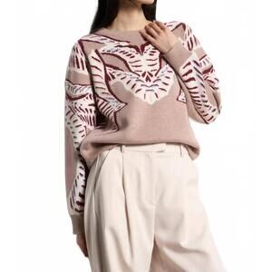 NEW SUNCOO pandori sweater in taupe